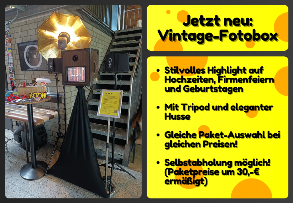 Vintage Fotobox Münster mieten