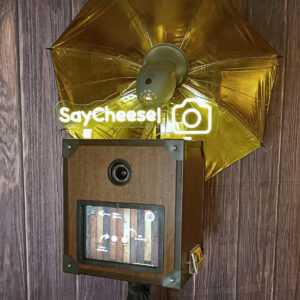 SayCheese Vintage-Fotobox